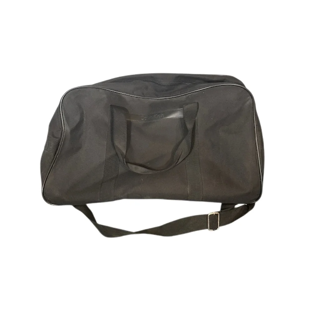 Calvin Klein Men’s Black Large Weekend Gym Duffel Bag Travel Carry On